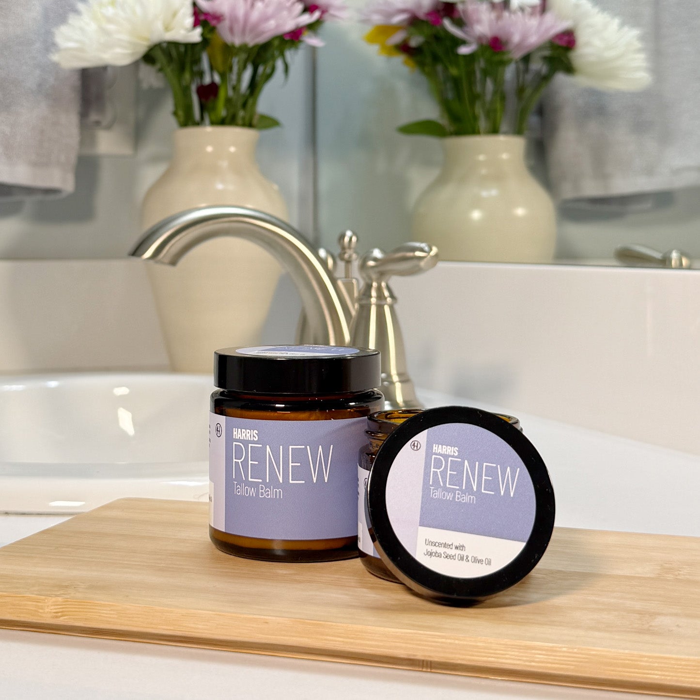 Renew - Unscented with Jojoba Seed Oil & Olive Oil - Blue